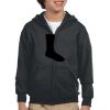 Youth Heavy Blend™ Full-Zip Hooded Sweatshirt Thumbnail